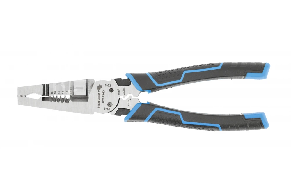 Elektriko replės Hogert HT1P240; 200 mm