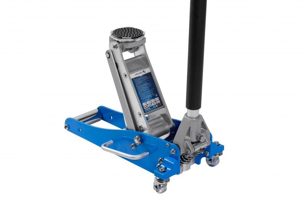 Hydraulic jack 1.5T, aluminum, 85mm - 370mm