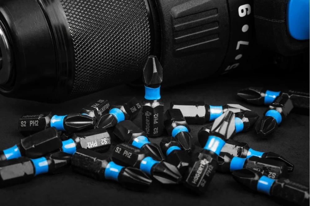 Hogert Impact bits 20 pcs PH2 25 mm