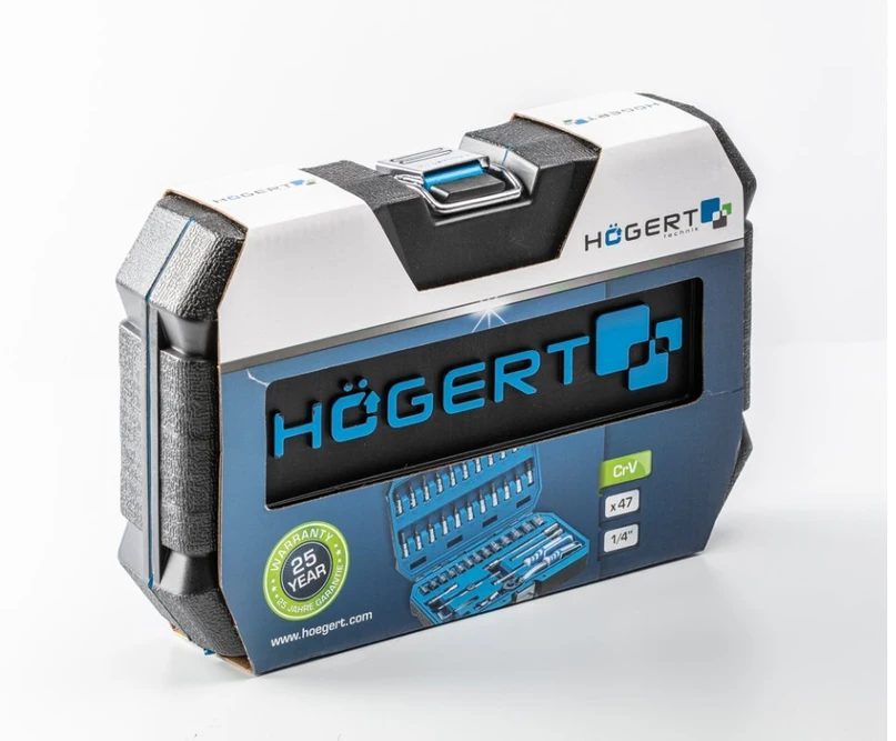 Högert Technik Įrankių rinkinys 46 vnt. HT1R416