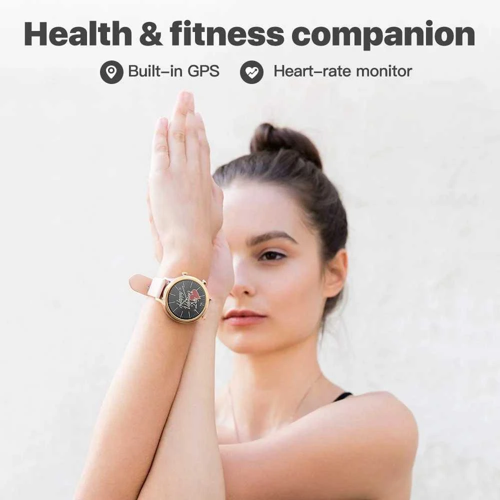 Išmanusis laikrodis Mobvoi TicWatch C2 42mm WG12056 Rose Gold