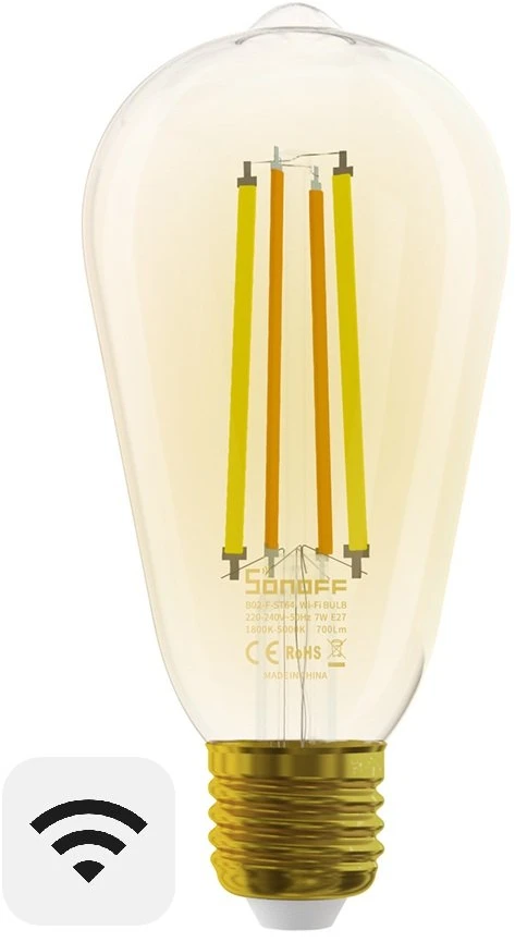 Išmanioji balta LED lemputė Sonoff B02-F-ST64
