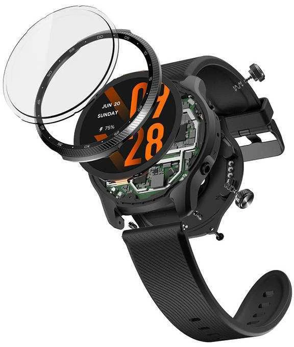Išmanusis laikrodis Mobvoi TicWatch Pro 3 Ultra, Juodos spalvos (Atnaujinta)