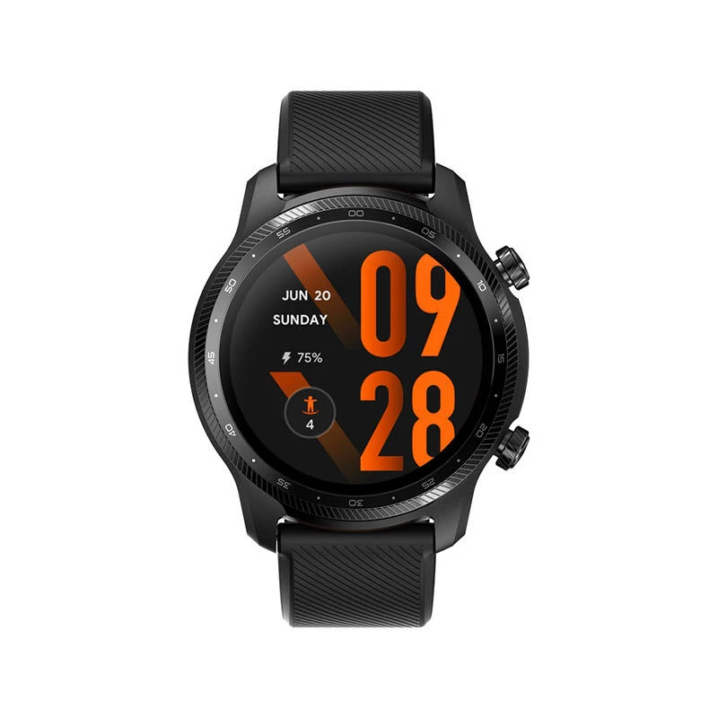 Išmanusis laikrodis Mobvoi TicWatch Pro 3 Ultra, Juodos spalvos (Atnaujinta)