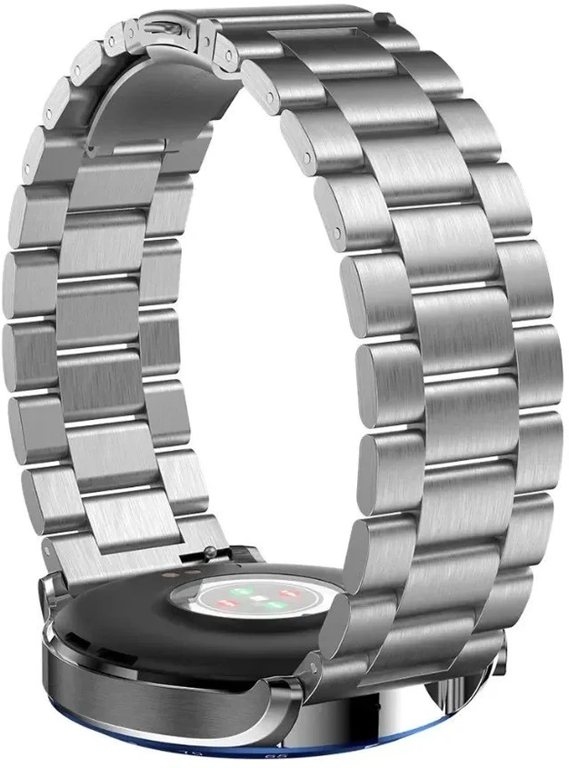 Riversong išmanusis laikrodis Motive 9 Max sidabro spalvos SW903 AMOLED double strap