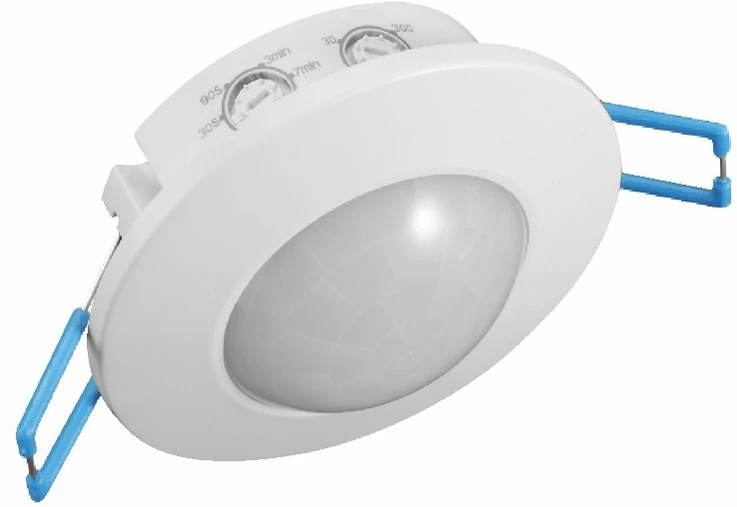 Eurolight Judesio daviklis, PIR, 8m 2000W 360° IP20 virštinkinis/įleidžiamas