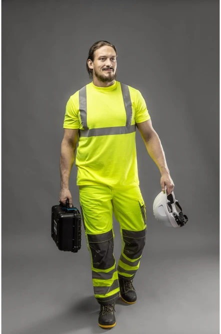 JURAL Hi-Visibility marškinėliai iš medvilnės 2XL (56)