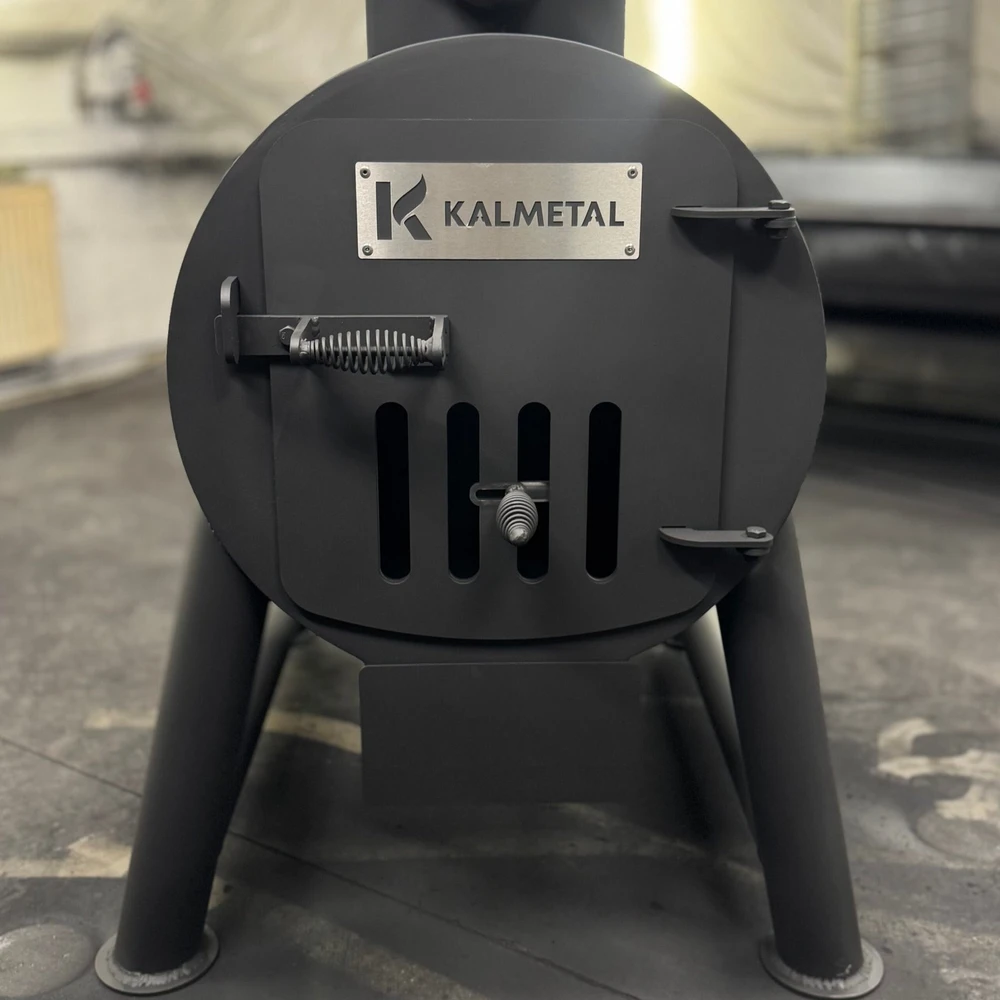Kalmetal „MINIGUN“ - kieto kuro šildymo krosnis iki 800 m² plotui