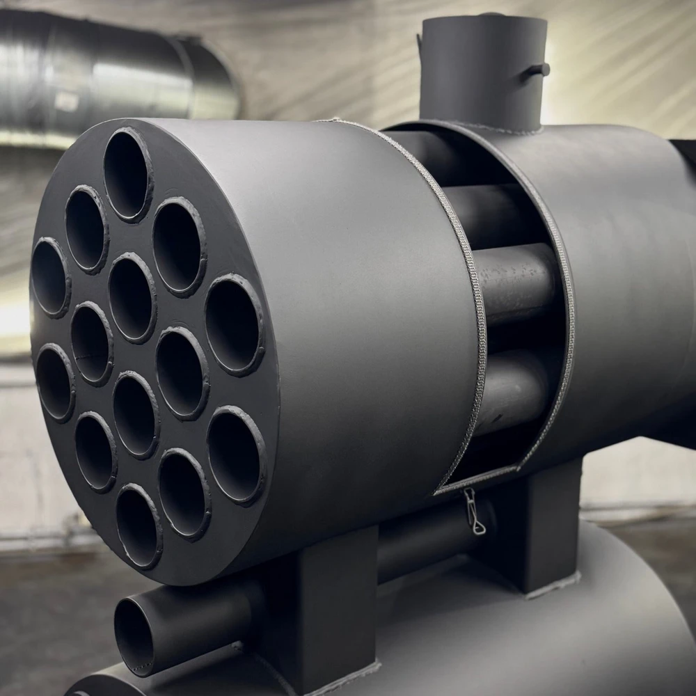 Kalmetal „MINIGUN“ - kieto kuro šildymo krosnis iki 800 m² plotui