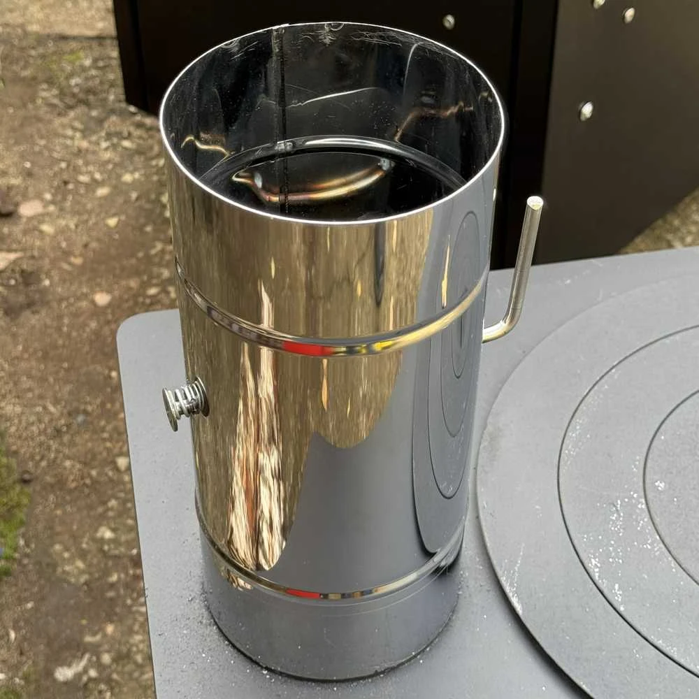 Kamino dalis su vidine sklende "Buržuikai" Kalmetal