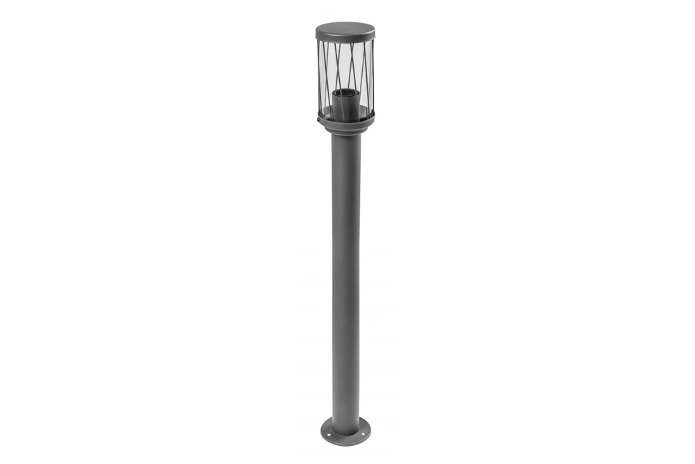 KERTA-P 80 sodo šviestuvas, E27, MAX.12W, IP44, AC220-240V, 50-60Hz, stulpelis, grafitinis