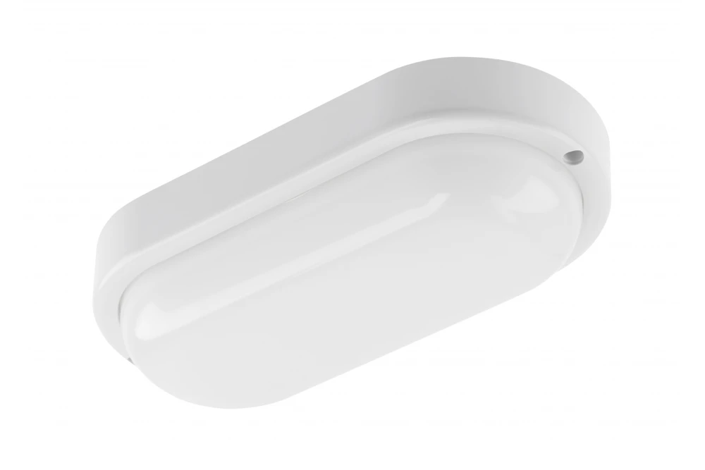 KODO Ducted Luminaire, LED, 18W, 1620lm, 4000K, AC180-250V, IP54, IK08, Oval, Baltas