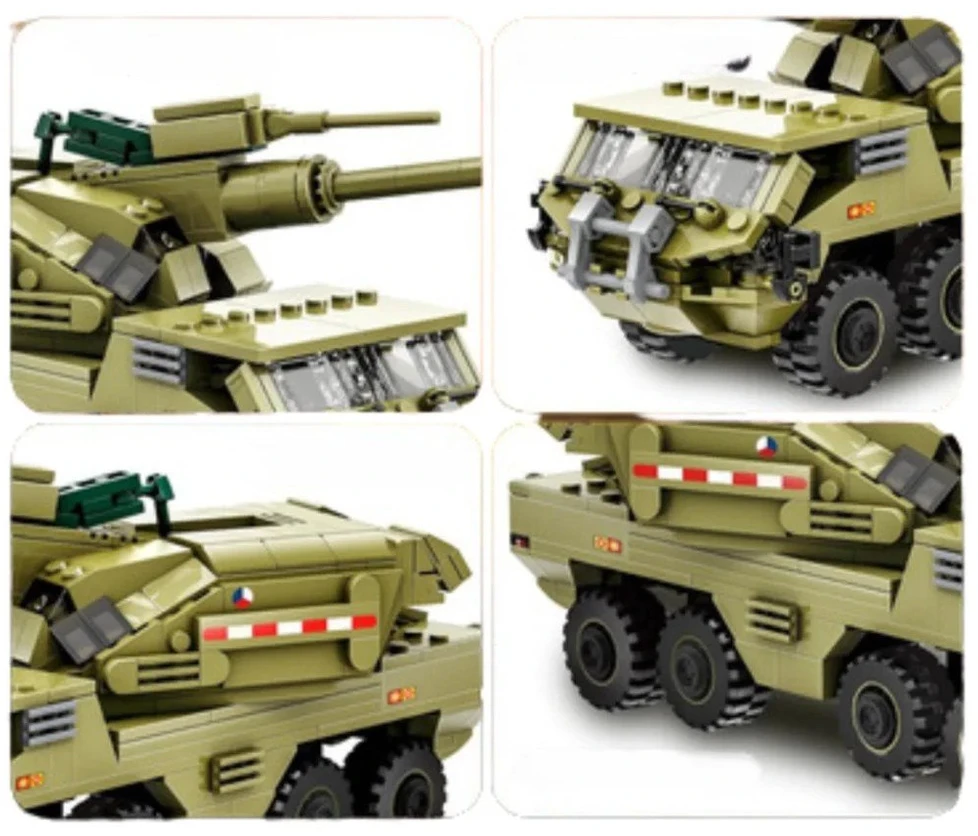 Konstruktorius Wange Military Equipment Dana M2, 429 dalys