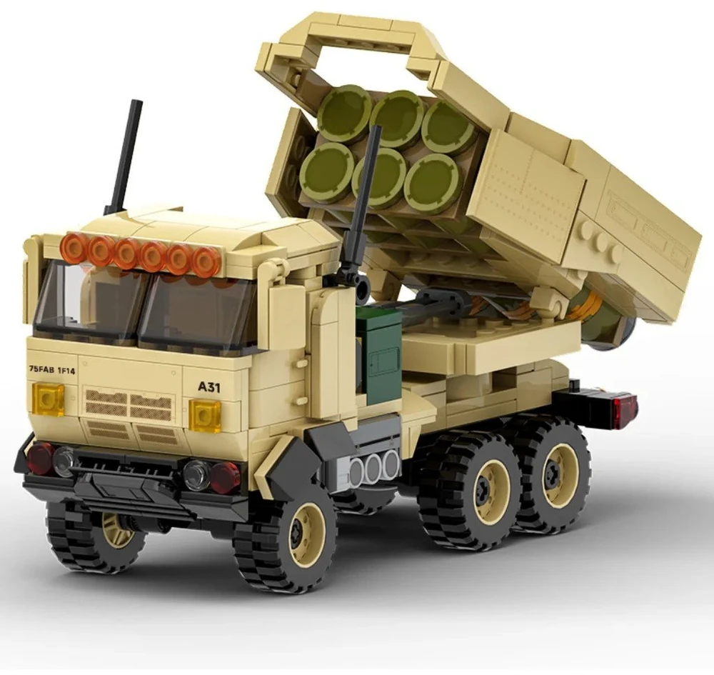 Konstruktorius Wange Military Equipment M142 Himars, 457 dalys