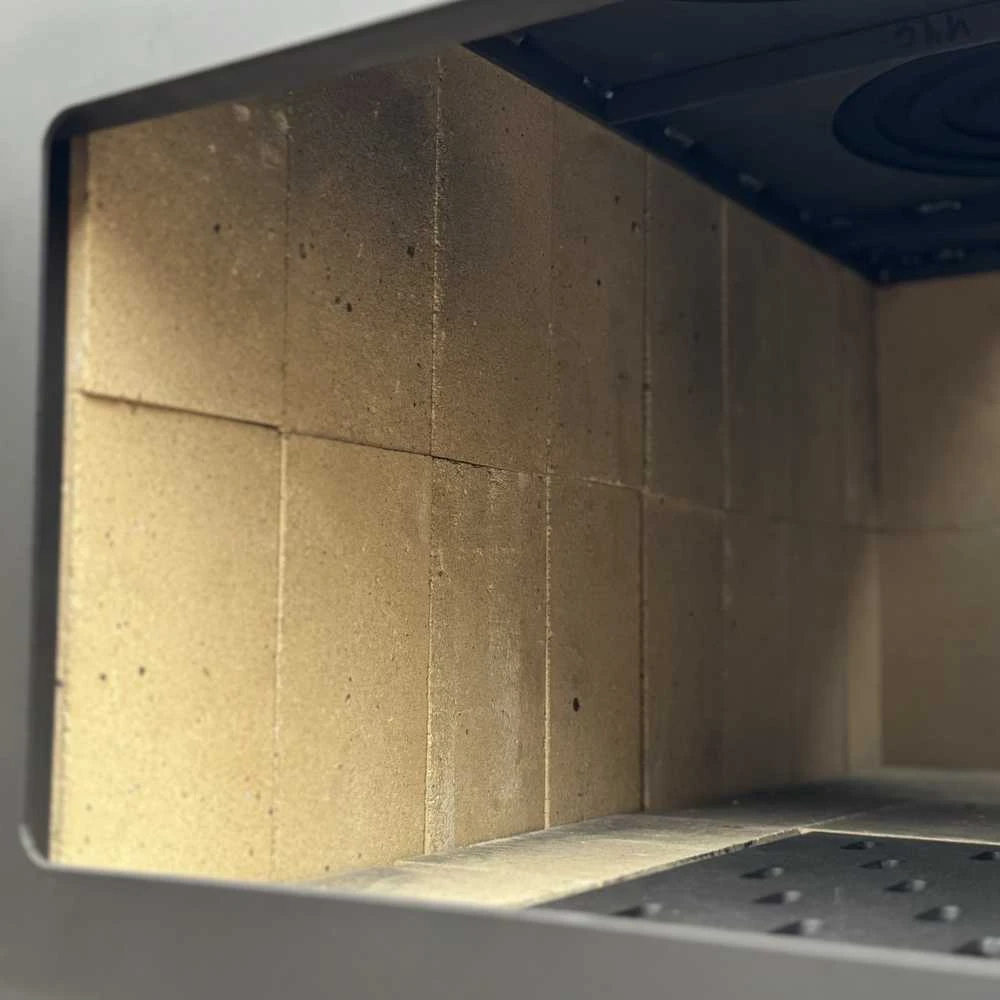 Krosnelė "Buržuika" Kalmetal 10kW su šamotu ir dviem rinkėmis
