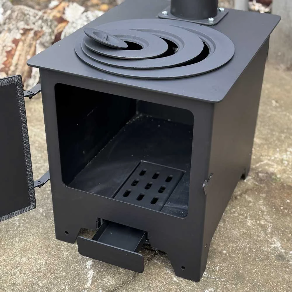 Krosnelė "Buržuika" Kalmetal 6kW su rinkėmis
