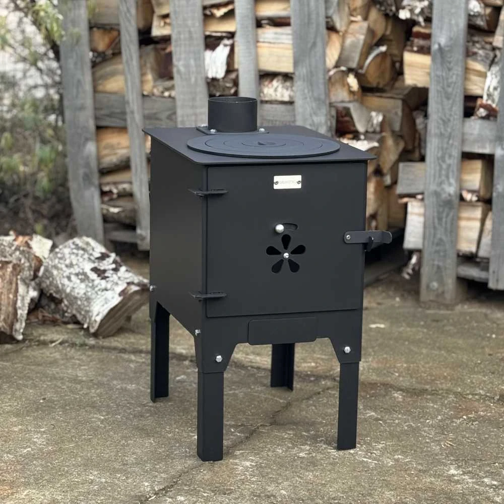 Krosnelė "Buržuika" Kalmetal 6kW su rinkėmis