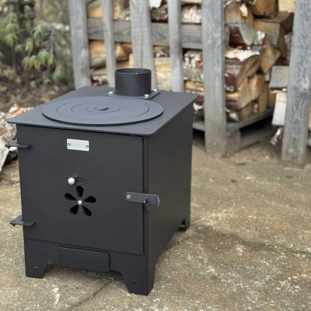 Krosnelė "Buržuika" Kalmetal 6kW su rinkėmis