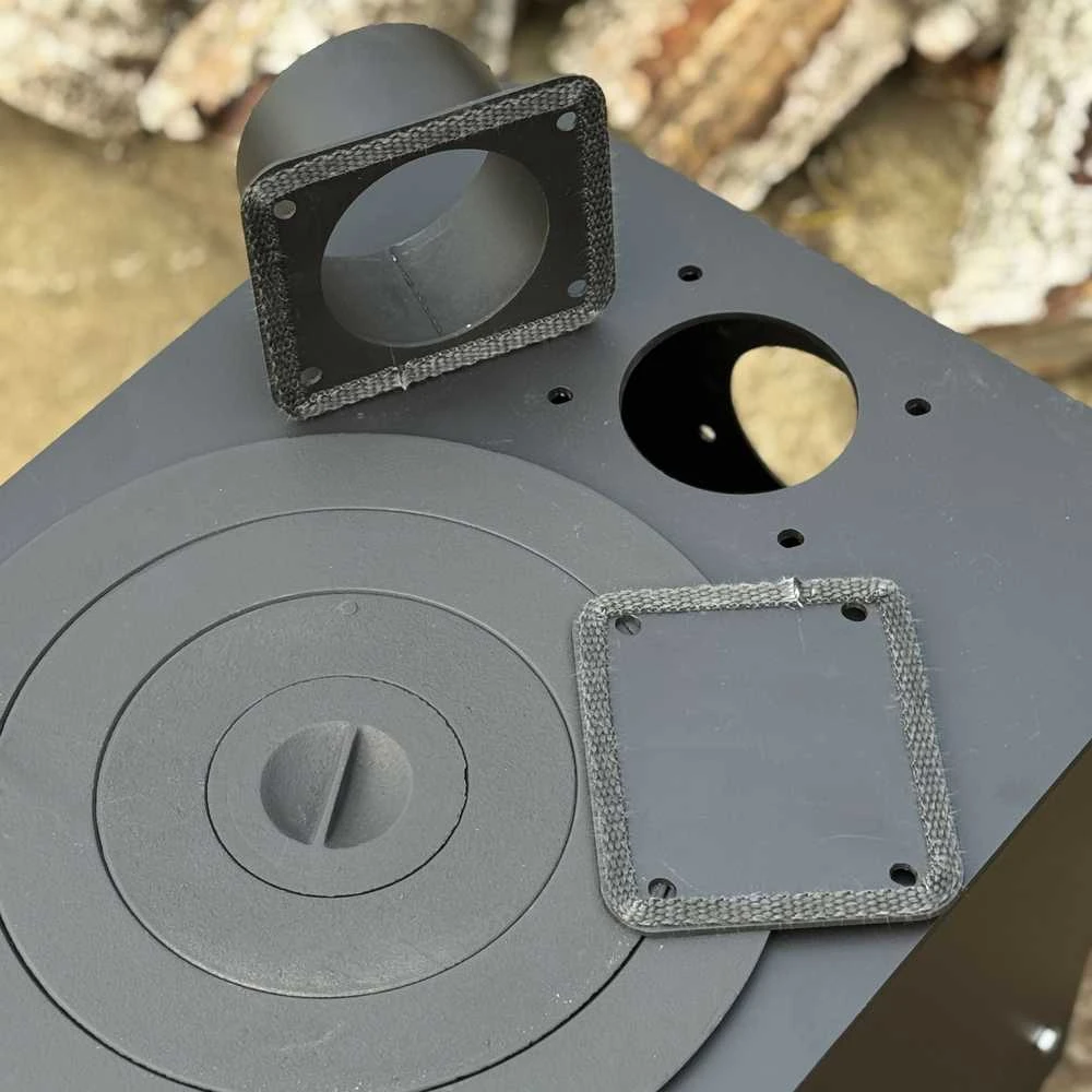 Krosnelė "Buržuika" Kalmetal 6kW su rinkėmis