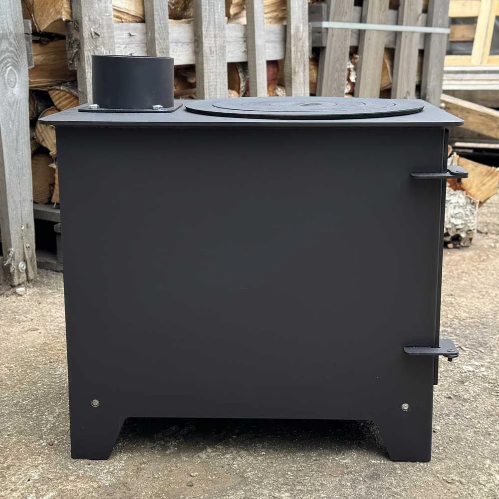 Krosnelė "Buržuika" Kalmetal 6kW su rinkėmis