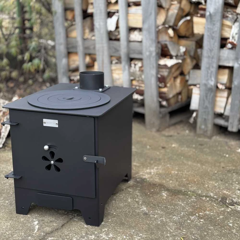 Krosnelė "Buržuika" Kalmetal 6kW su rinkėmis