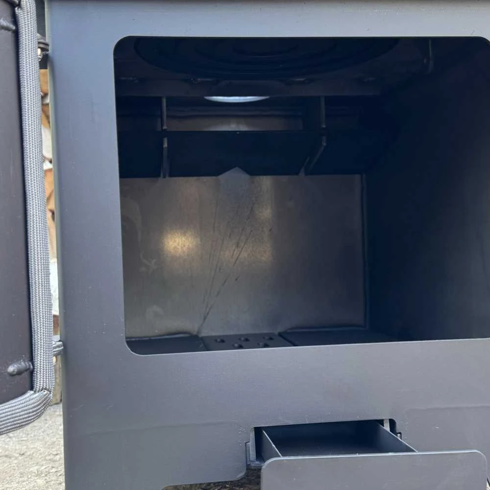 Krosnelė "Buržuika" Kalmetal 7kW su rinkėmis