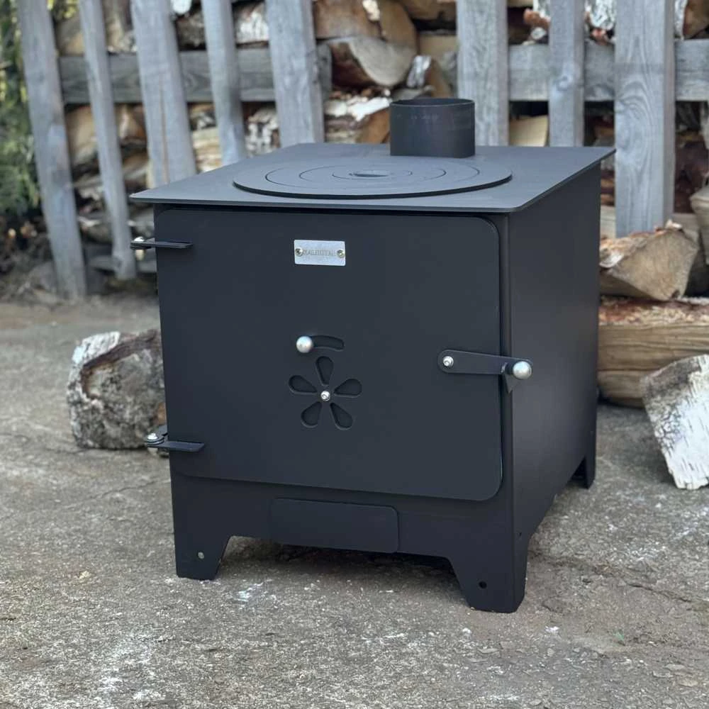 Krosnelė "Buržuika" Kalmetal 7kW su rinkėmis