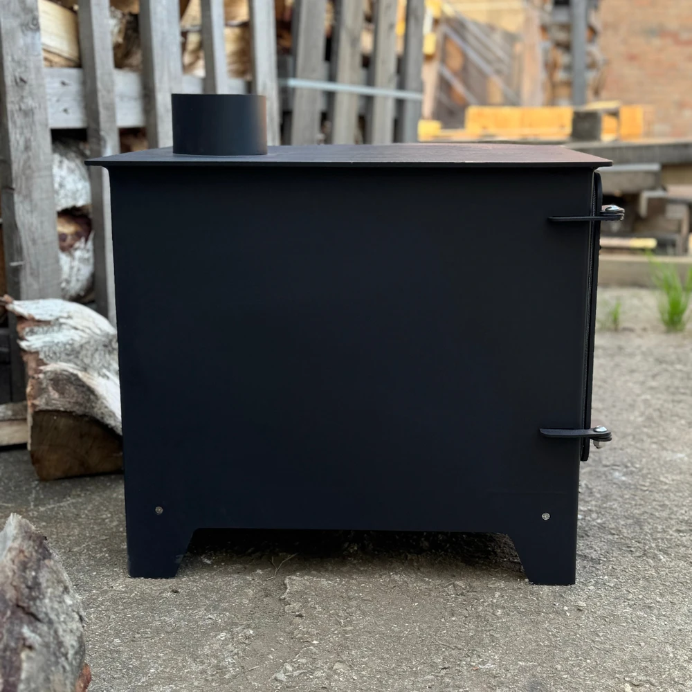 Krosnelė "Buržuika" Kalmetal 8kW su šamotu