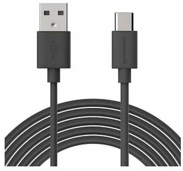 Riversong kabelis Beta 20 USB - USB-C 2m 3A juodos spalvos CT115