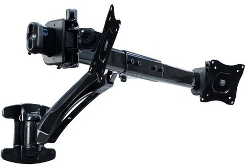 Laikiklis BMMW-02 Wall Mount for Single Monitorius, Juodas, 72x17.5 to 51.5cm