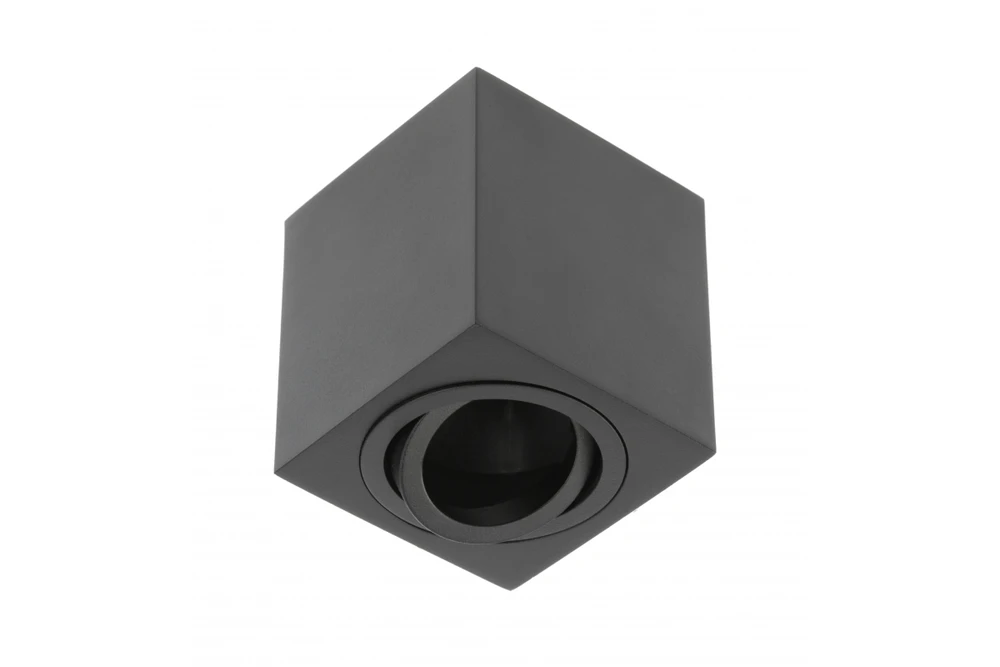Lubinis šviestuvas Lamp surface mounted AVEIRO BIS, IP20, square, juodas