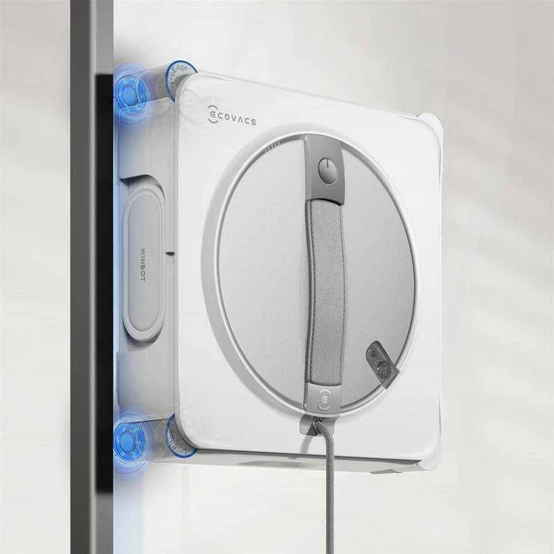 Langų valymo robotas Ecovacs WINBOT W2S, 8000 Pa, Baltas (Pažeista pakuotė)
