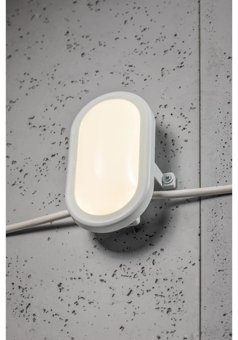 GTV LED kanalinis šviestuvas OVALIO, 5W, 500lm, AC175-265V, 50/60 Hz, PF>0,5 ,RA>80 IP54, balt