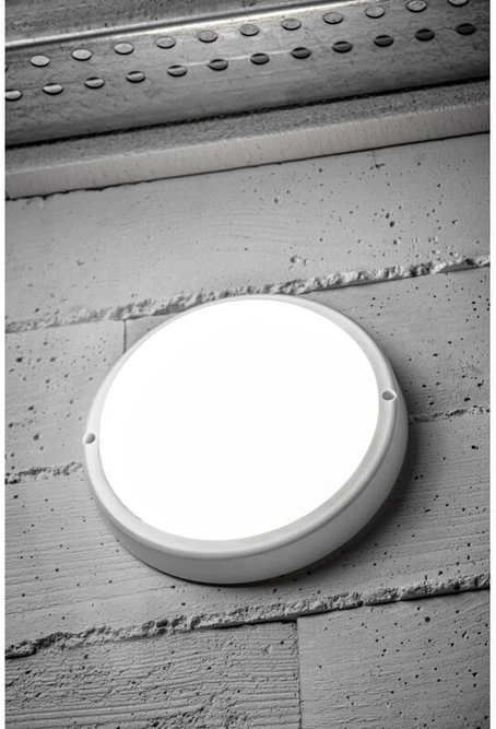 GTV LED KODO-OK lempa, 8W, 720lm, AC175-260V, 50/60 Hz, PF>0,5, Ra≥80, IP54, IK08, 4000K, apva