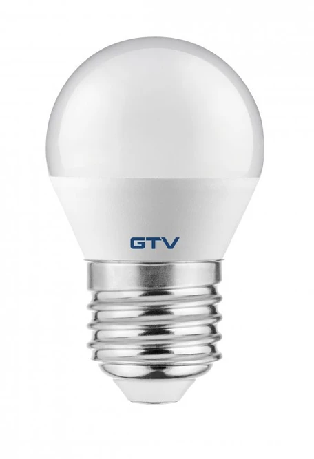 GTV LED lemputė, B45C, SMD 2835, WARM Baltas, E27, 6W, AC220-240V, 160° šviesos kampas, 470 lm,