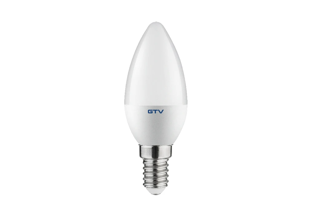 GTV LED lemputė, C30, SMD 2835, 4000K, E14, 6W, AC220-240V, šviesos kampas 160°, 470 lm, 52 mA