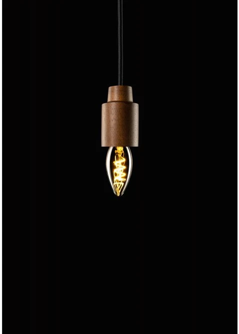 LED LIGHT SOURCE, FILAMENT, SPIN, C35, E14, 3.0W, 165lm, 2200K, AC220-240V, 360°