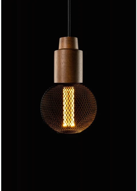 LED LIGHT SOURCE, GRID,C125, E27, 3,5W, 120lm, 1800K, AC220-240V, 320°, juodas
