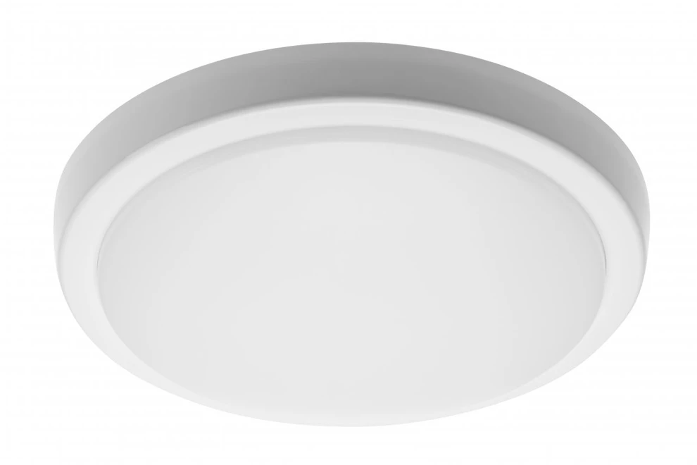 Sieninis šviestuvas 18W LED plafonas MOON, baltas, 4000K, IP54