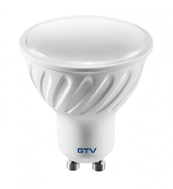 GTV LED ŠVIESOS šaltinis, A-G, SMD 2835, 3000K, GU10, 5,6W, AC180-250V, 50-60Hz, 120°, 410lm,