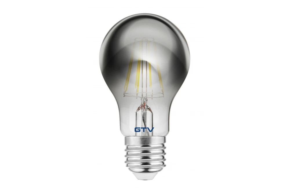 LED ŠVIESOS šaltinis, pilkos spalvos, A-G, A60, 2700K, E27, 8,0W, AC220-240V, 360°, 720lm,