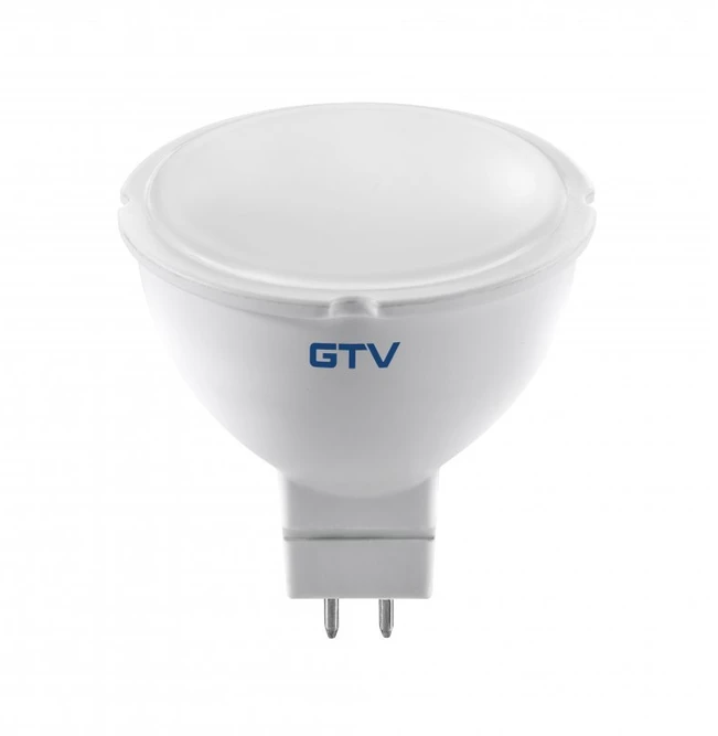 GTV LED ŠVIESOS, SMD 2835, NEUTRALIAI BALTOS spalvos, MR16, 6W, 12V, ŠVIESOS kampas 120*, 420l