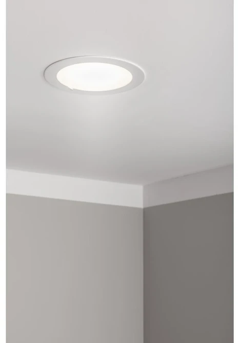 18W LED įleidžiamas šviestuvas GTV AREZZO, baltas, 3000/4000/6400K, IP54