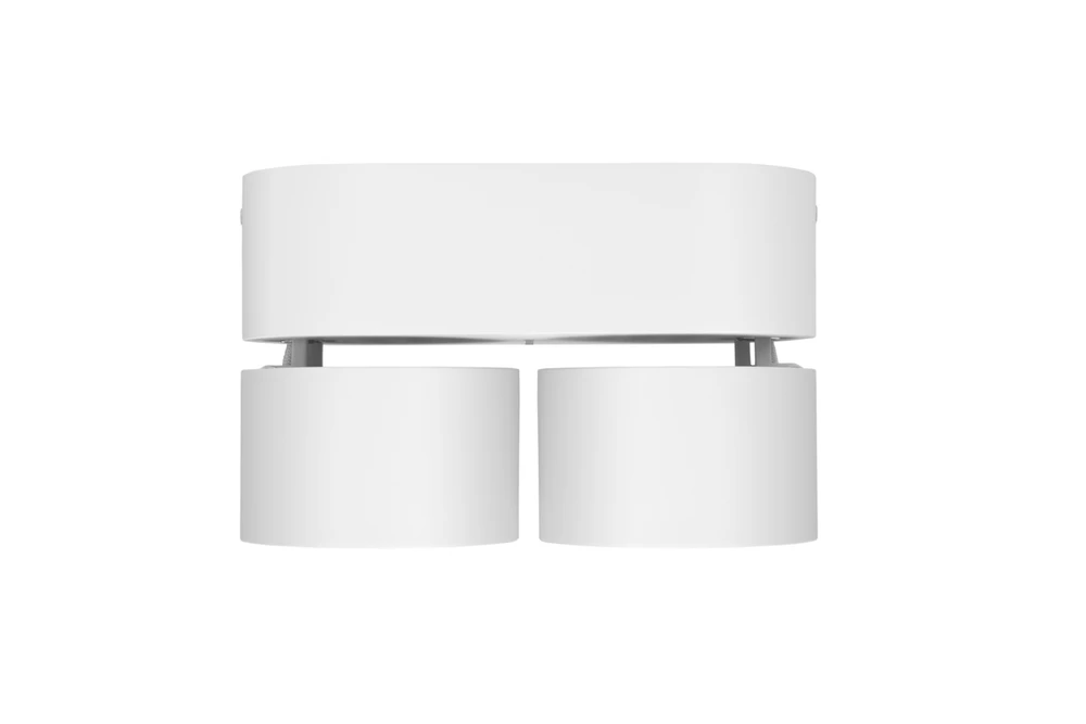 Lubinis šviestuvas GTV LED šviestuvas Bianco CCT, 16W, 680lm, ra≥80, ip20, 36°, 2700/3300 / 4000K, apvalus, baltas