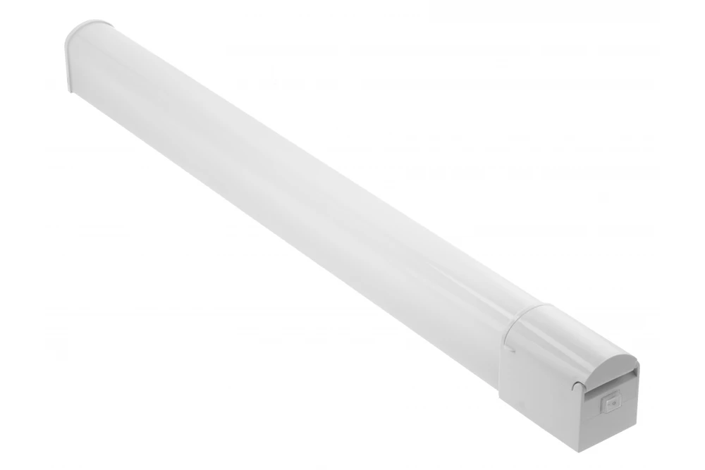 15W LED linijinis šviestuvas JASMIN, baltas, 4000K, IP44, su kištukiniu lizdu