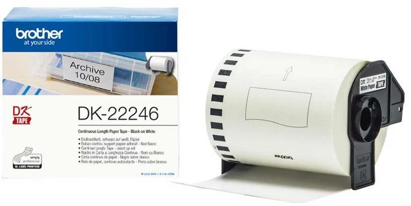 Lipni etiketė Brother DK22246 103mm (Pažeista pakuotė)