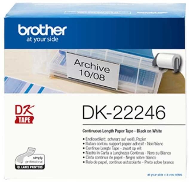 Lipni etiketė Brother DK22246 103mm (Pažeista pakuotė)