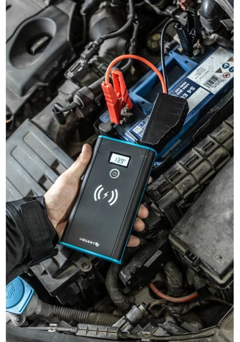 Automobilių užvedimo prietaisas Hogert HT8G623; 12 V