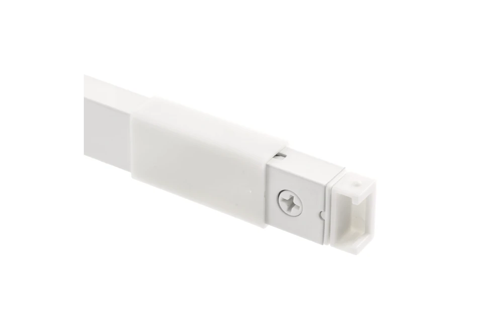 GTV Longitudinal rail square for drawers AXISPRO 400mm baltas