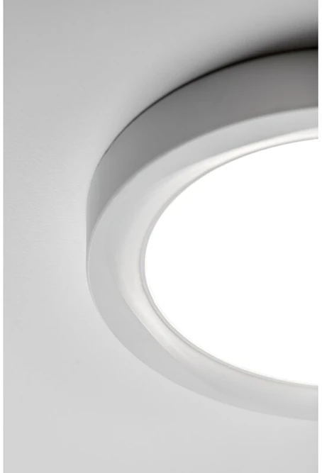 Lubinis šviestuvas GTV Paviršinė LED panelė LOUIS 12W/840 apvali hermetinė